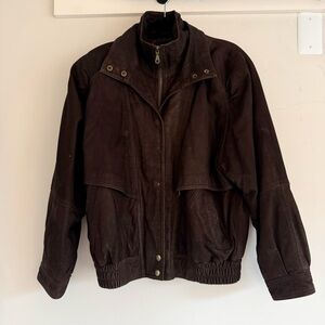 Wilson’s Adventure Bound Dark Brown Bomber Jacket